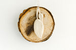 Moose Antler Leaf Pendant