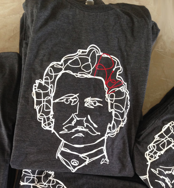 show your Métis pride with this incredibly soft Louis Riel Unisex T-shirt comes in Sizes Small-XXL.